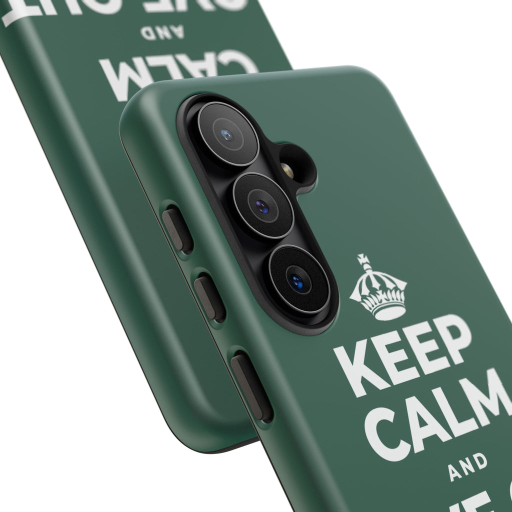 KEEP CALM AND LOVE OUT LOUD Phone Case