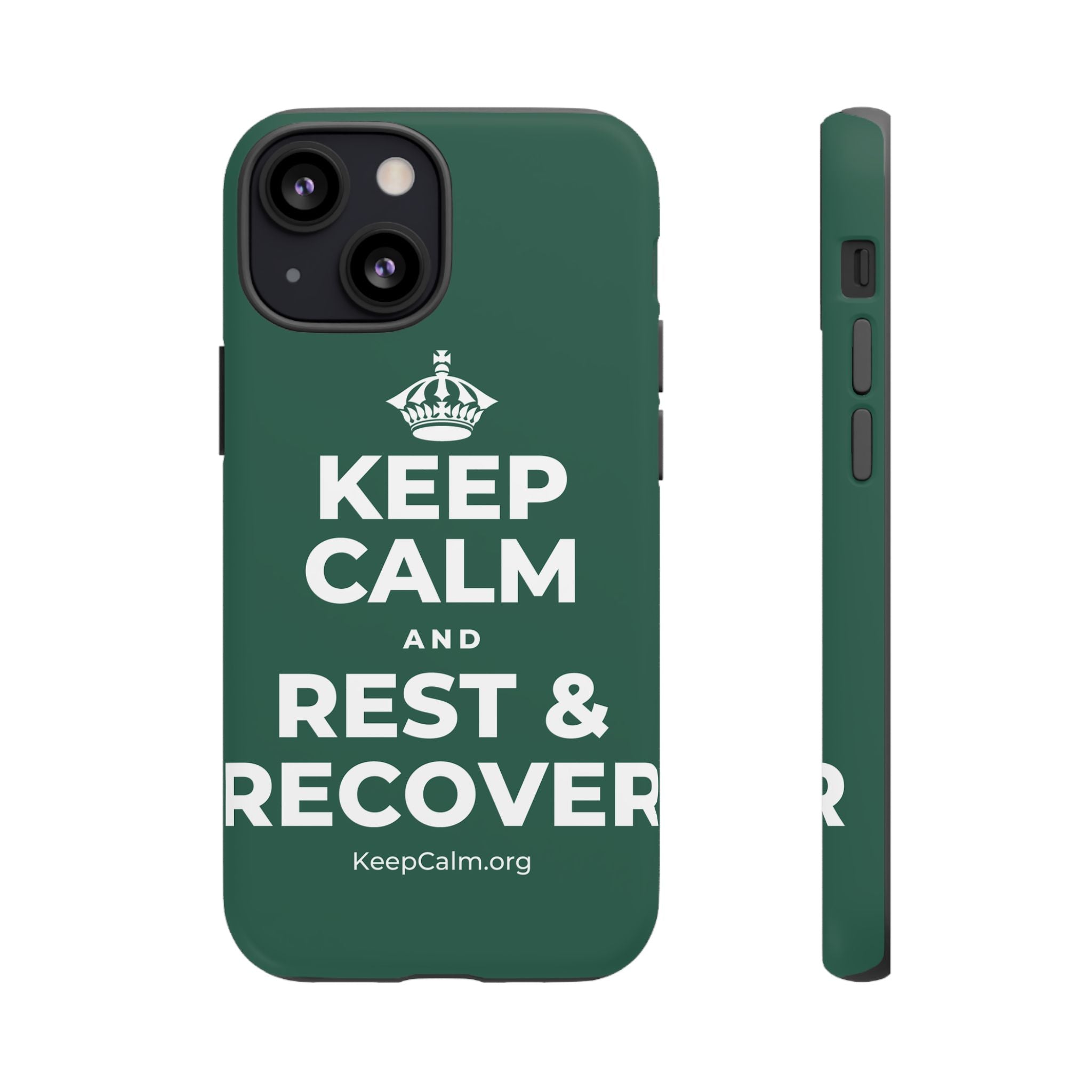 KEEP CALM AND REST & RECOVER Phone Case