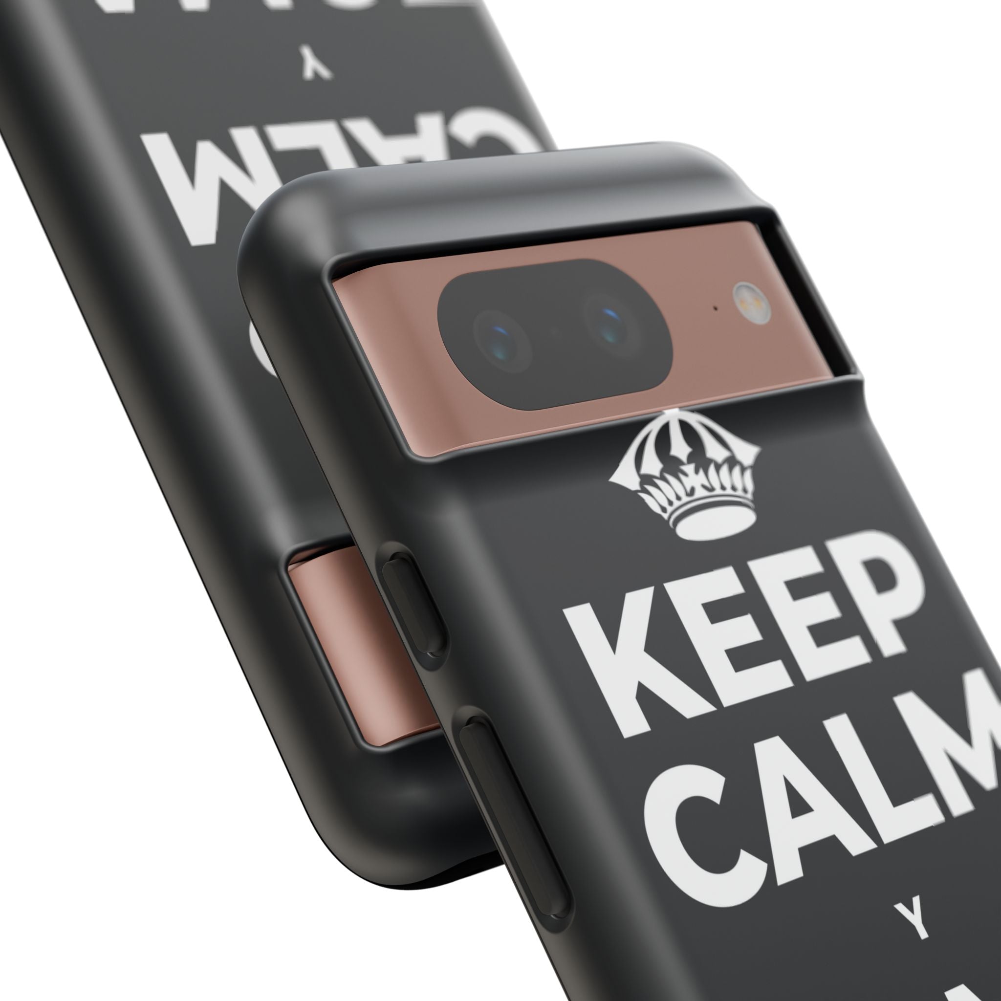 KEEP CALM Y TOMA AGUA Phone Case (Dark)