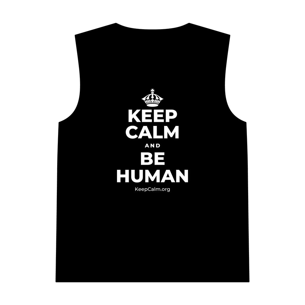 KEEP CALM AND BE HUMAN Tank Top
