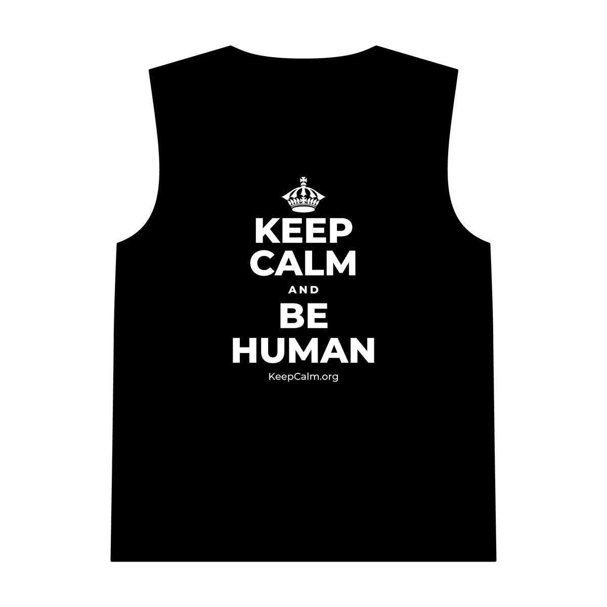 KEEP CALM AND BE HUMAN Tank Top