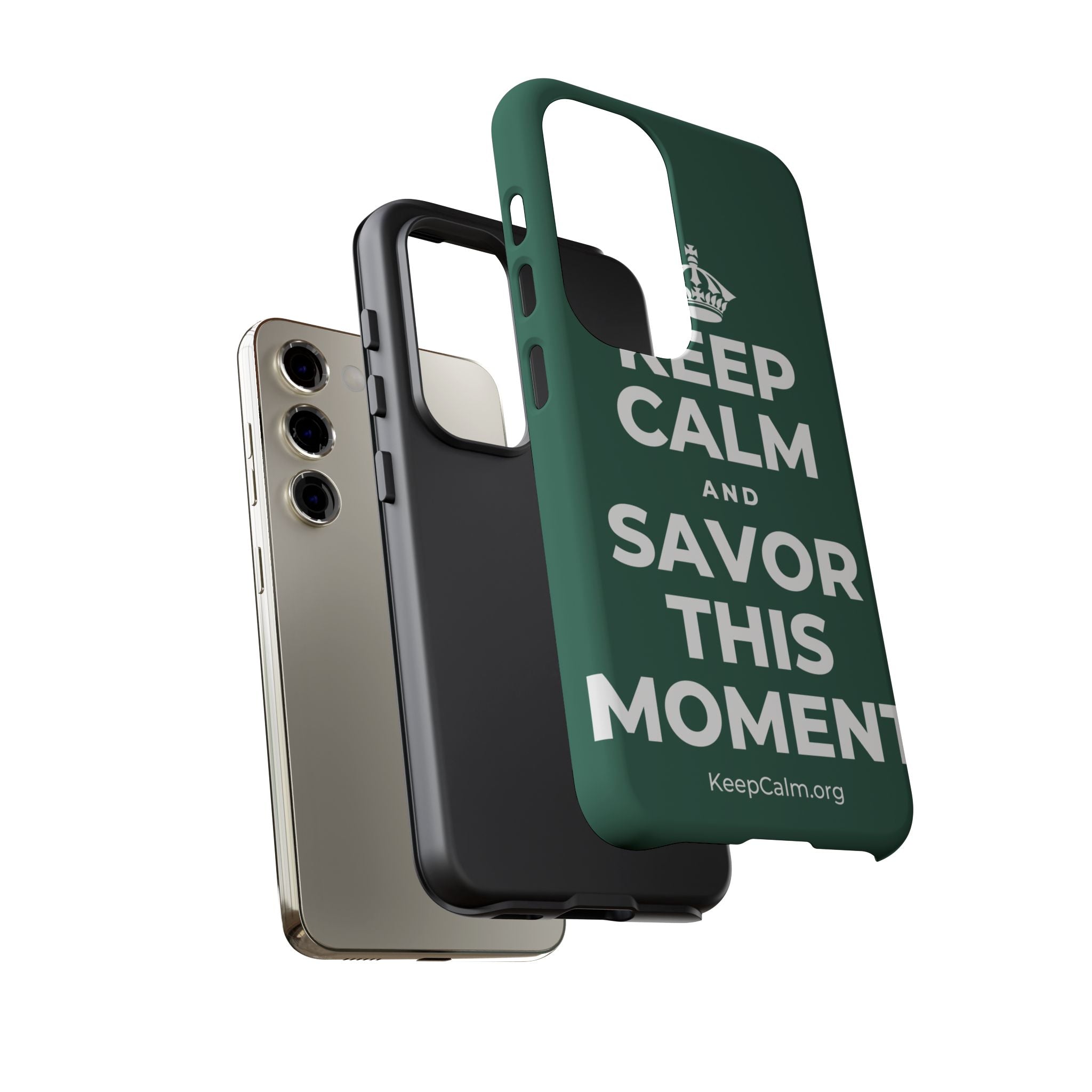 KEEP CALM AND SAVOR THIS MOMENT Phone Case