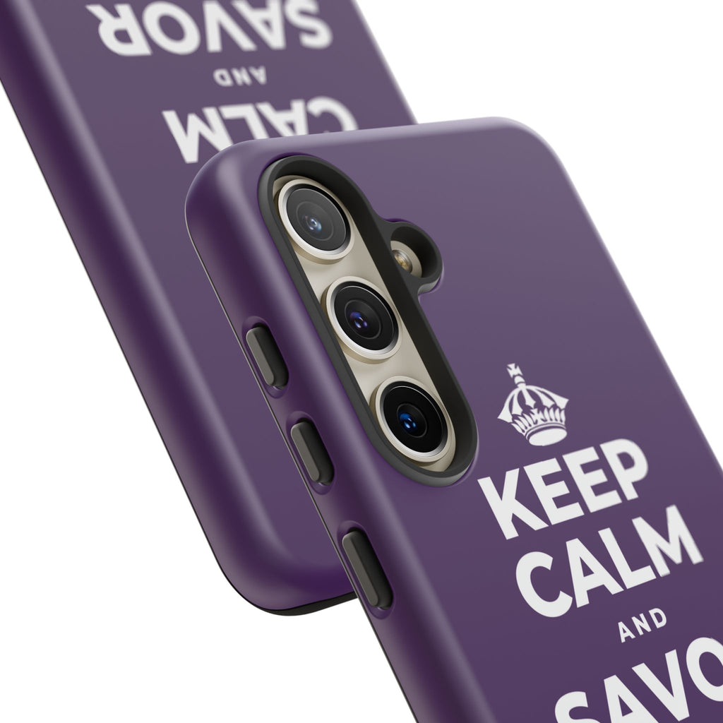 KEEP CALM AND SAVOR THE SMALL JOYS Phone Case