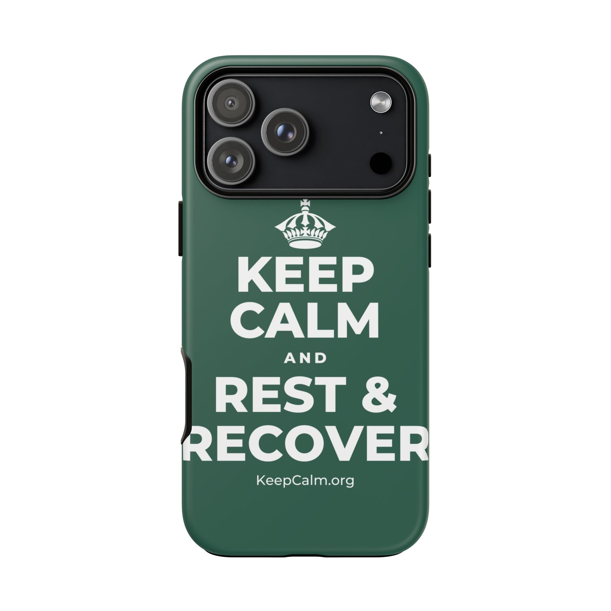 KEEP CALM AND REST & RECOVER Phone Case