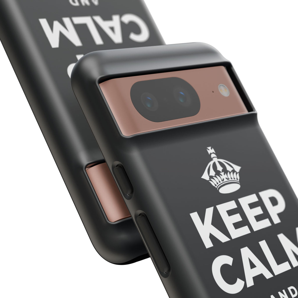 KEEP CALM AND LOCK IN Phone Case (Dark)