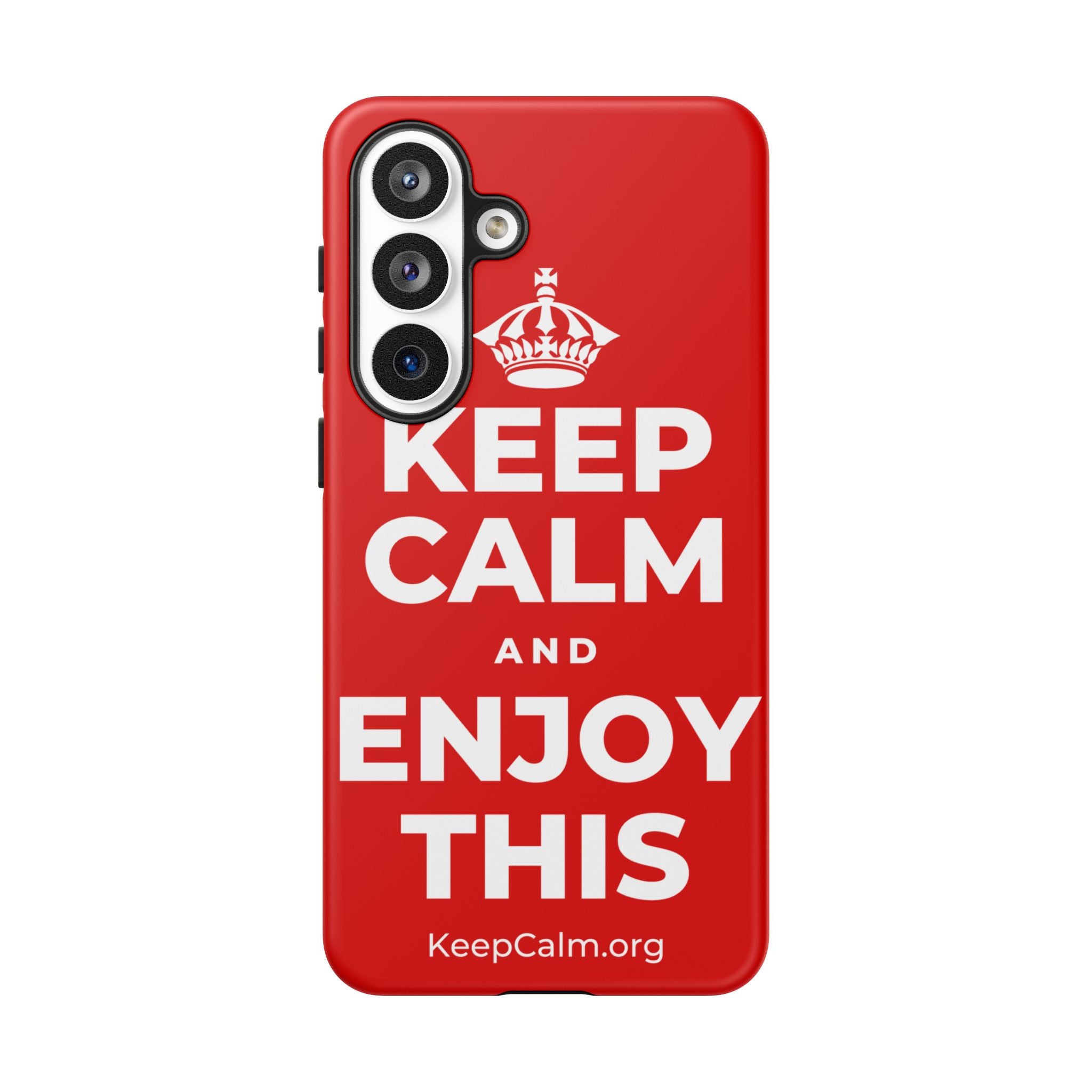 KEEP CALM AND ENJOY THIS Phone Case