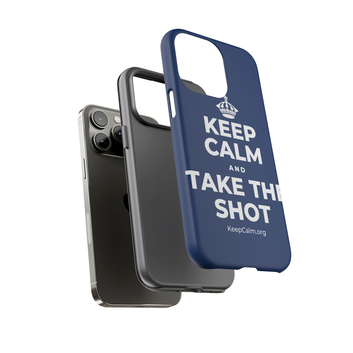 KEEP CALM AND TAKE THE SHOT Phone Case