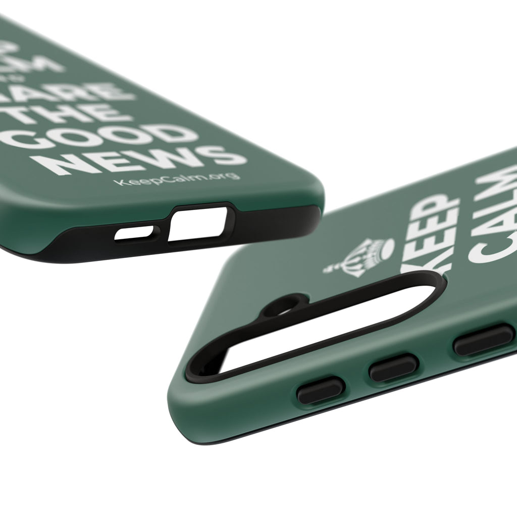 KEEP CALM AND SHARE THE GOOD NEWS Phone Case