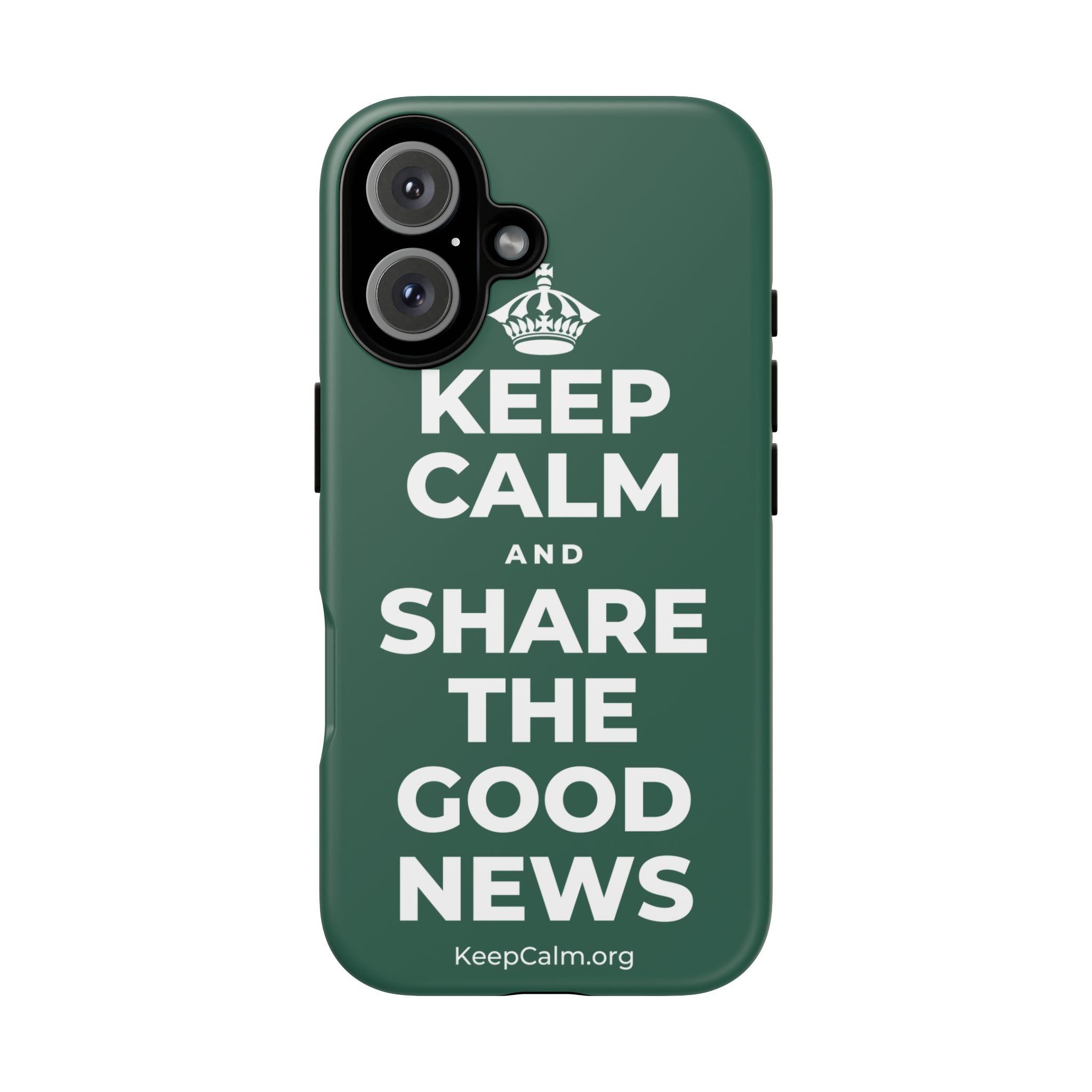 KEEP CALM AND SHARE THE GOOD NEWS Phone Case