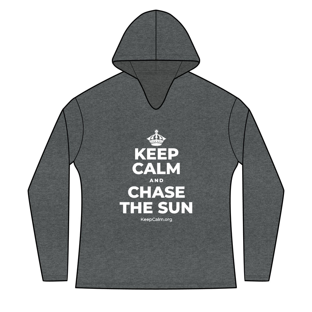 KEEP CALM AND CHASE THE SUN Women's Long Sleeve Hoodie