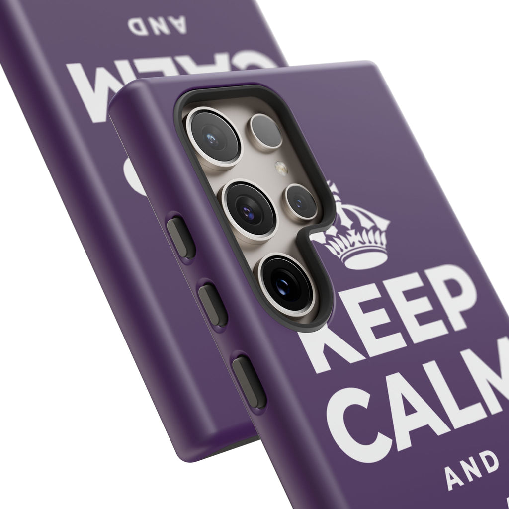 KEEP CALM AND SOAK IT UP Phone Case