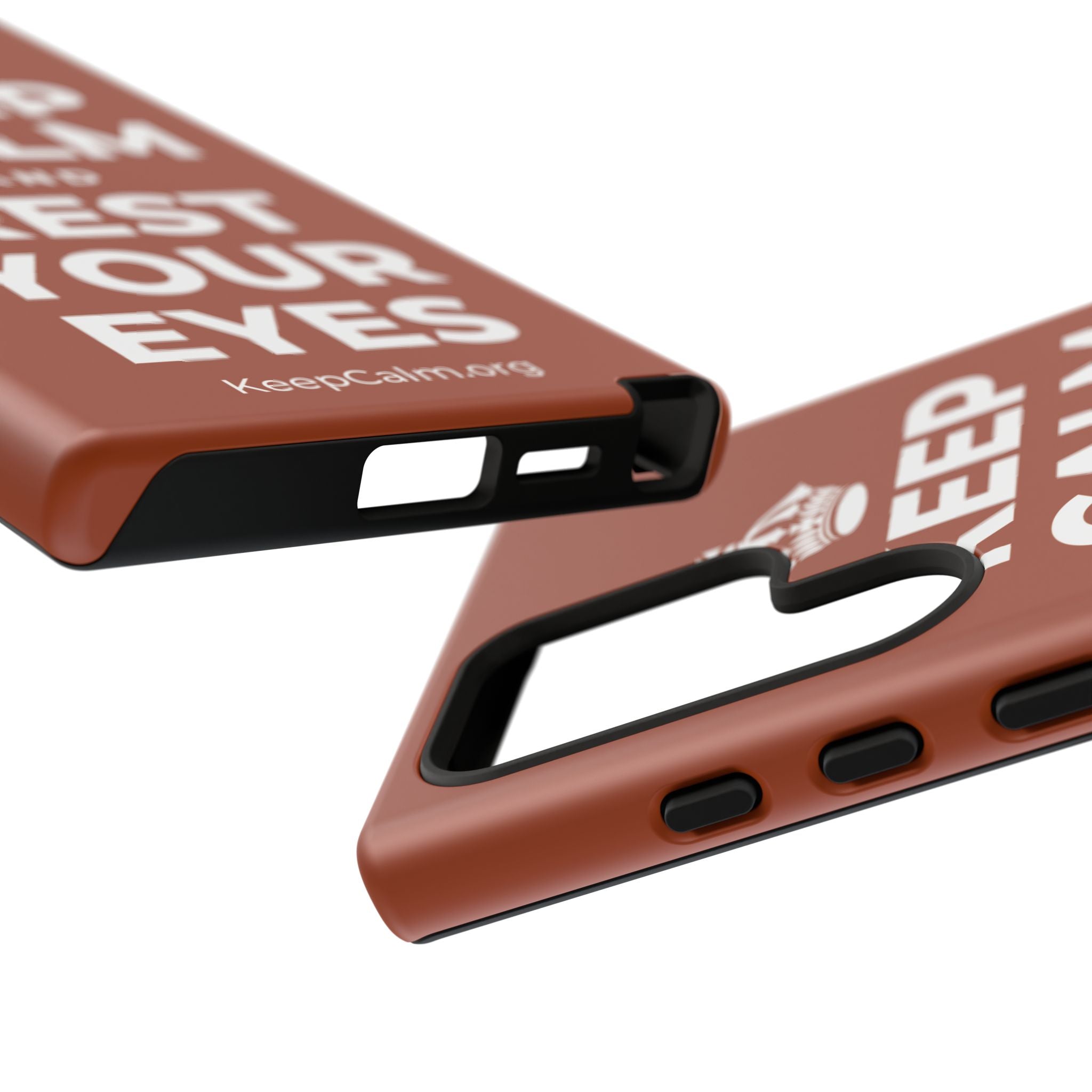 KEEP CALM AND REST YOUR EYES Phone Case