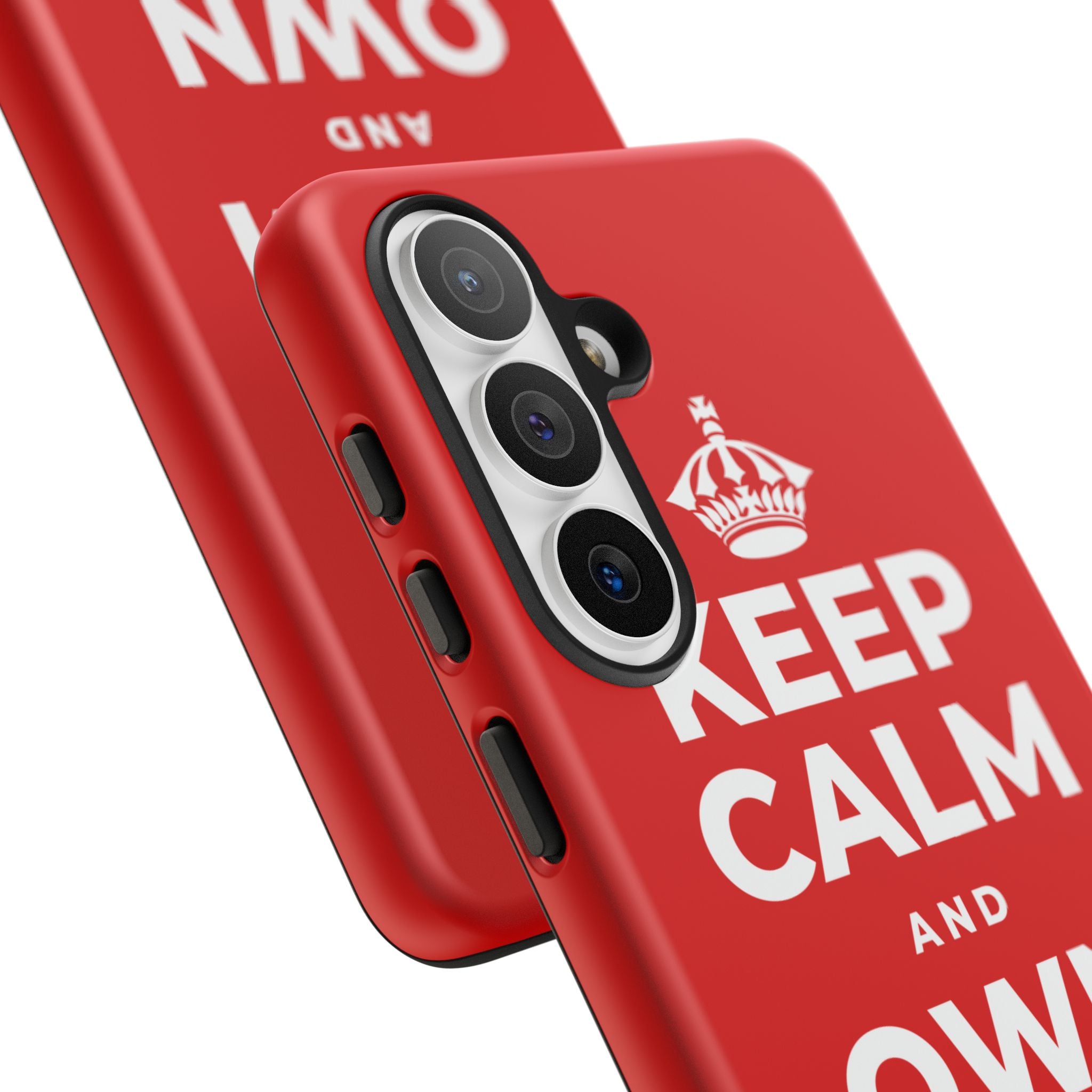 KEEP CALM AND OWN THE WIN Phone Case