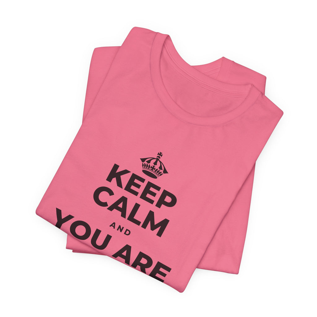 KEEP CALM AND YOU ARE DOING GREAT TODAY T-Shirt (Military Green–Autumn)
