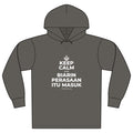 KEEP CALM DAN BIARIN PERASAAN ITU MASUK Organic Hoodie Tee