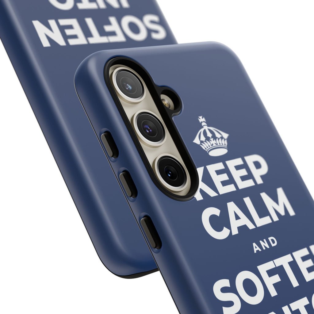 KEEP CALM AND SOFTEN INTO THE PILLOW Phone Case