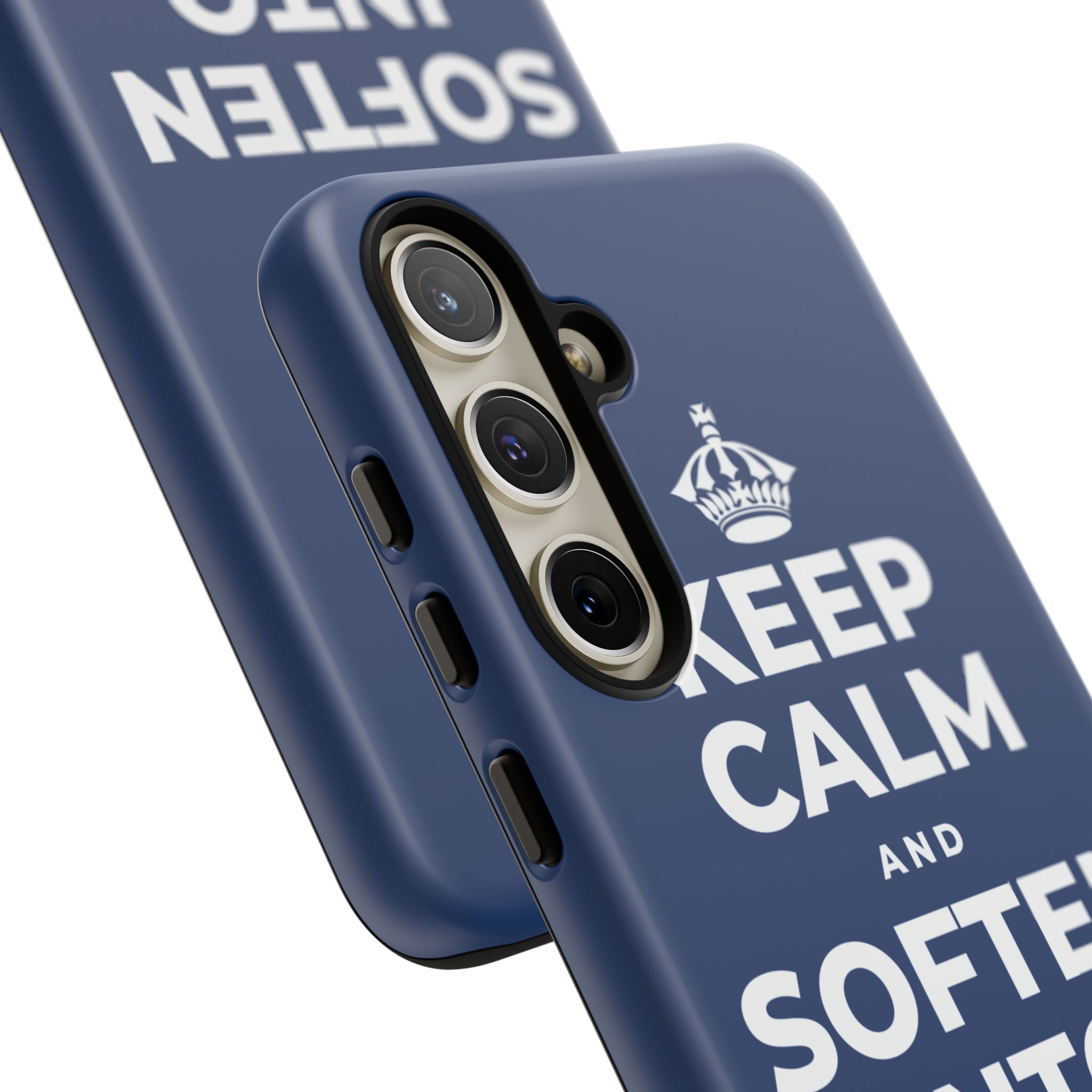 KEEP CALM AND SOFTEN INTO THE PILLOW Phone Case