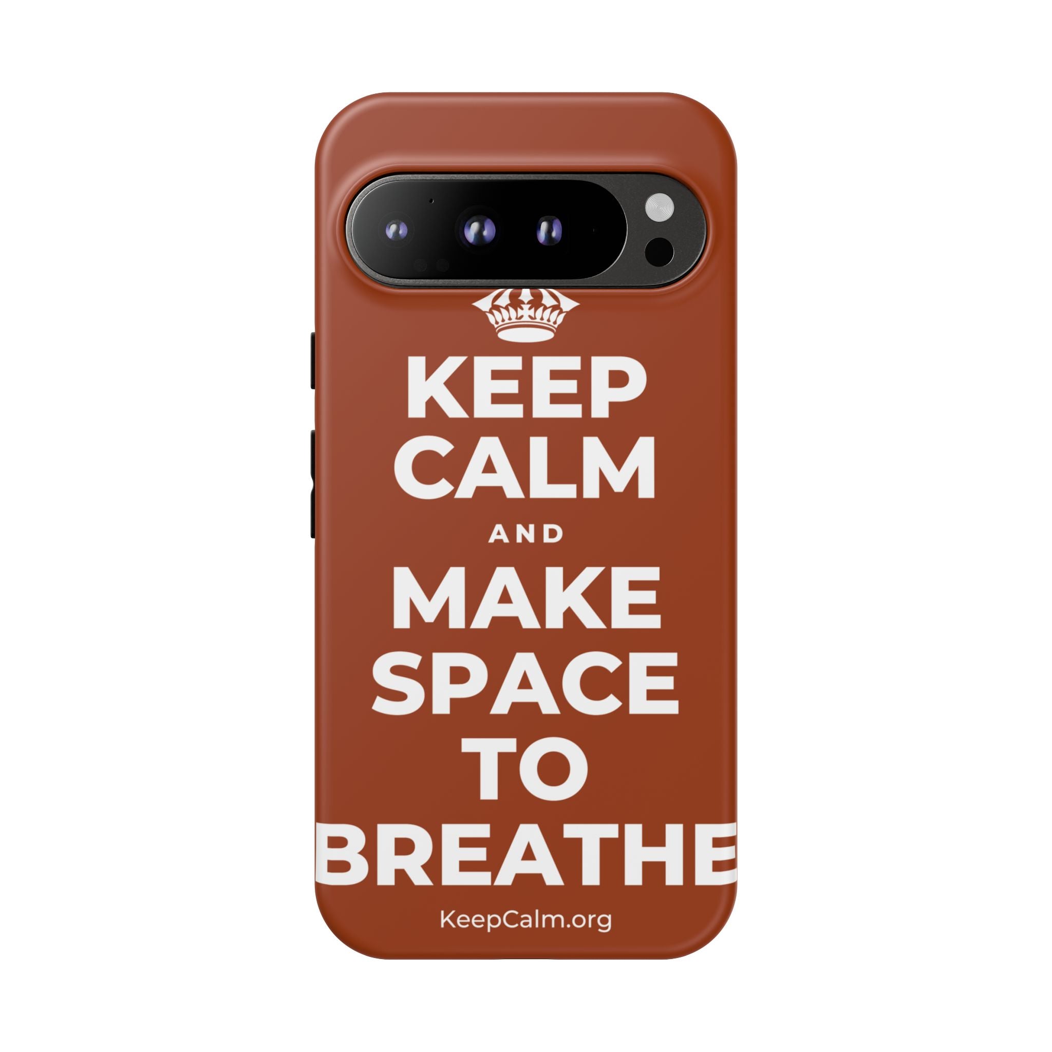 KEEP CALM AND MAKE SPACE TO BREATHE Phone Case