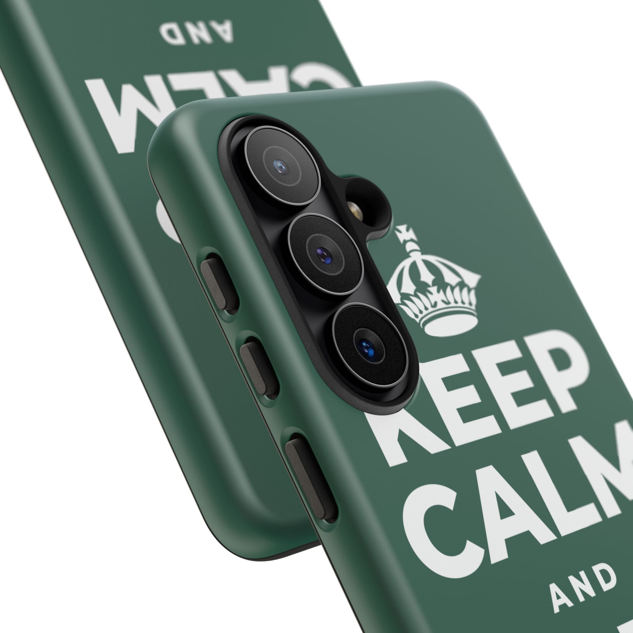 KEEP CALM AND COZY UP Phone Case