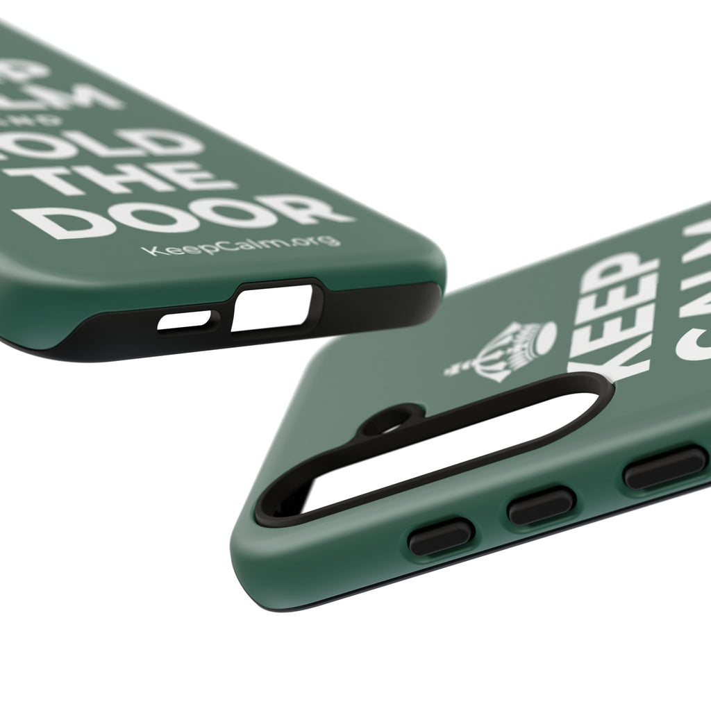 KEEP CALM AND HOLD THE DOOR Phone Case