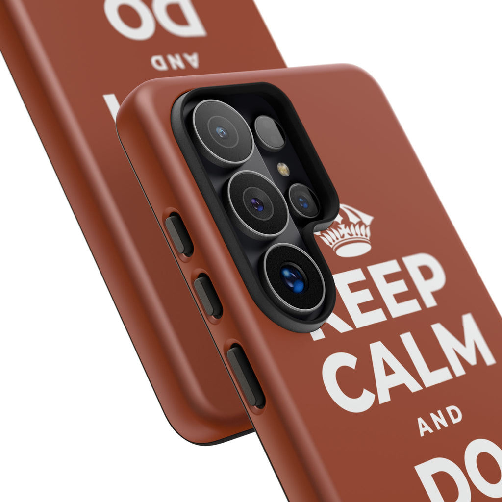 KEEP CALM AND DO LESS, GENTLY Phone Case