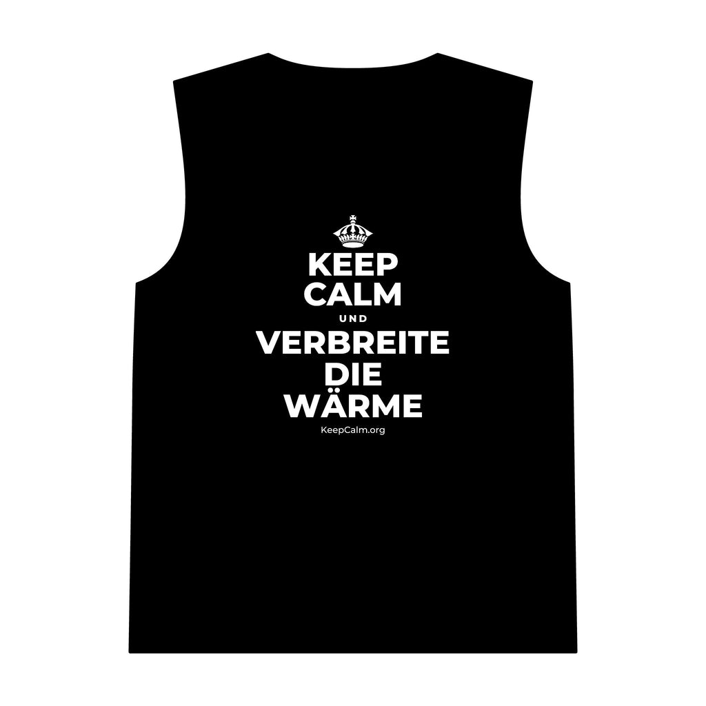 KEEP CALM UND VERBREITE DIE WÄRME Tank Top