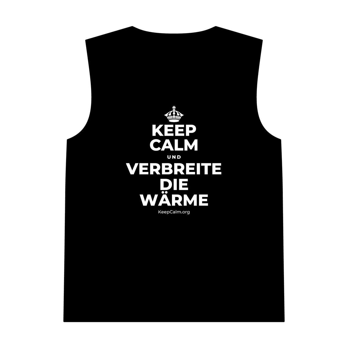 KEEP CALM UND VERBREITE DIE WÄRME Tank Top