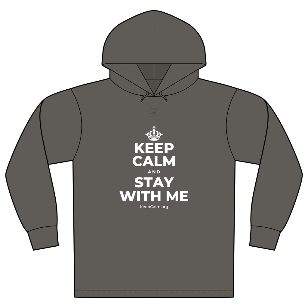 KEEP CALM AND STAY WITH ME Organic Hoodie Tee