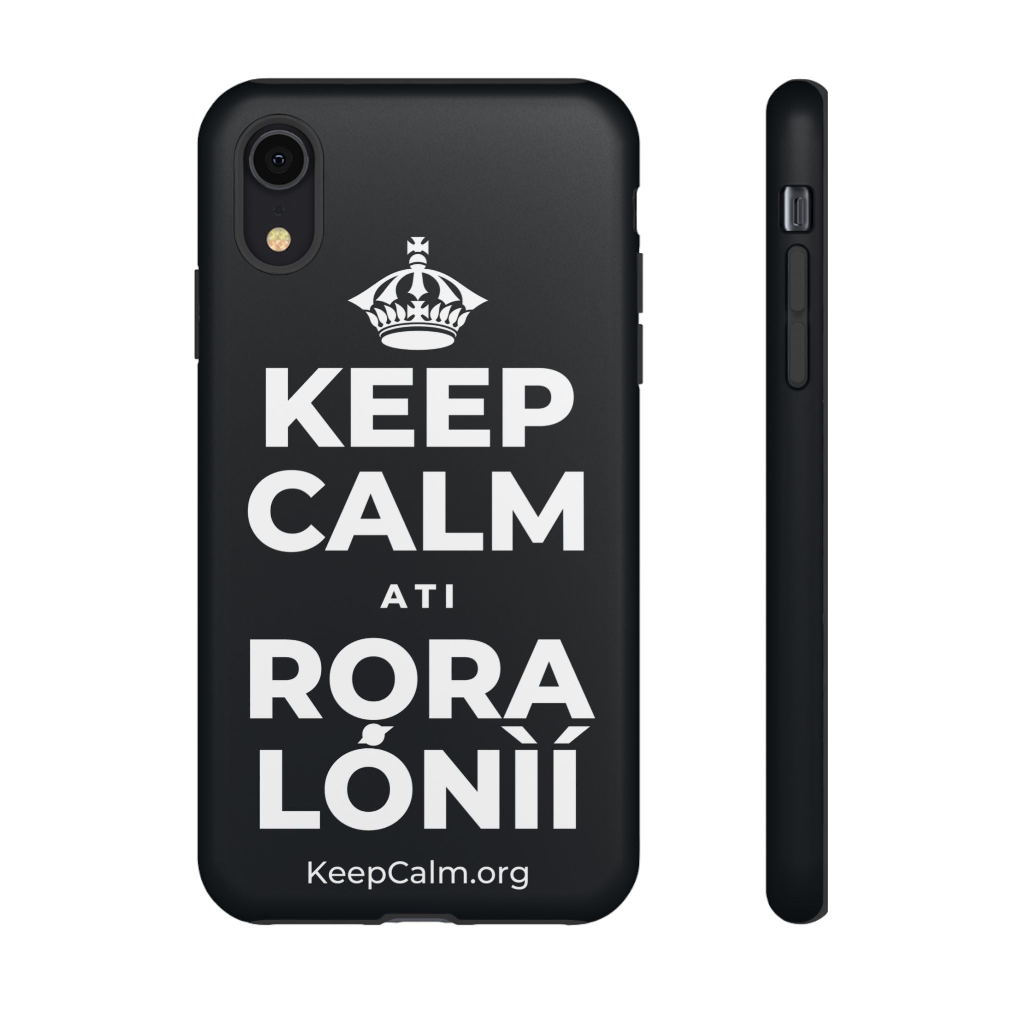 KEEP CALM ATI RỌRA LÓNÌÍ Phone Case (Dark)
