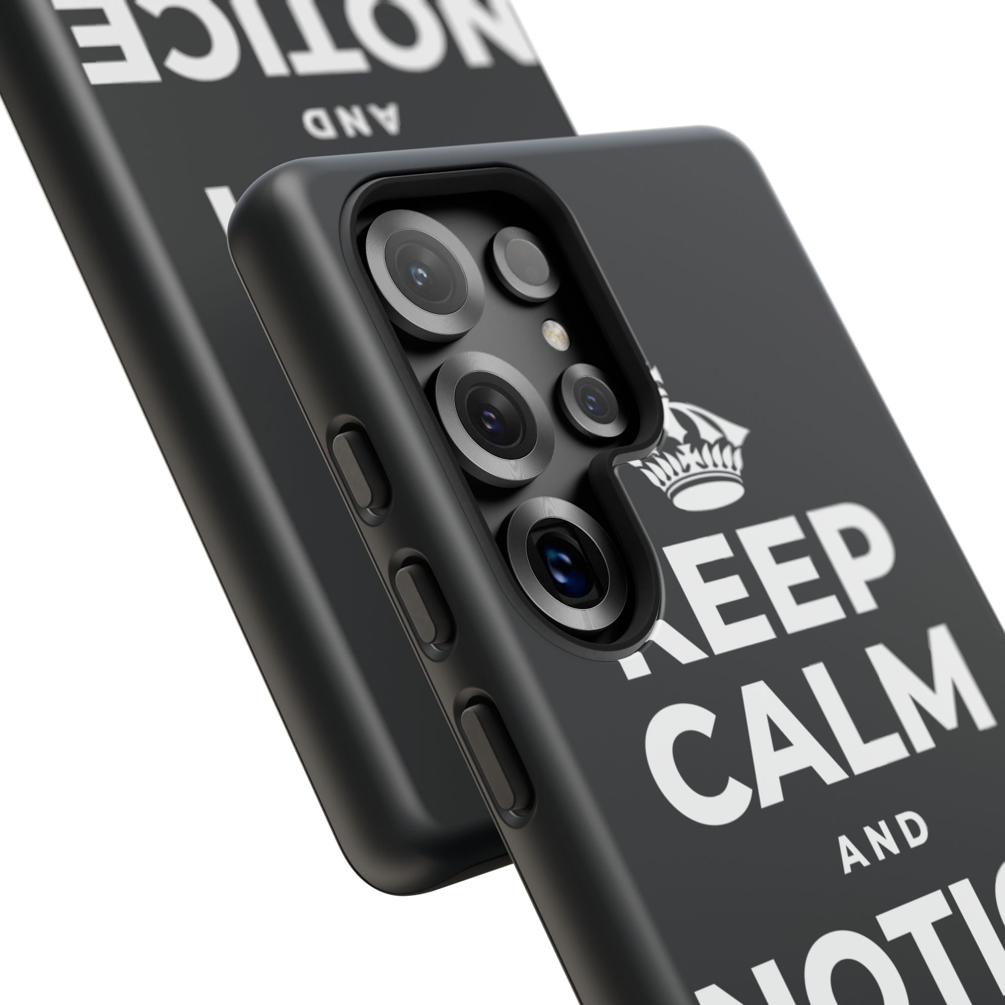 KEEP CALM AND NOTICE THE GOOD Phone Case (Dark)