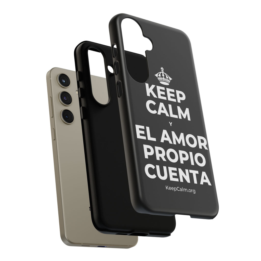 KEEP CALM Y EL AMOR PROPIO CUENTA Phone Case