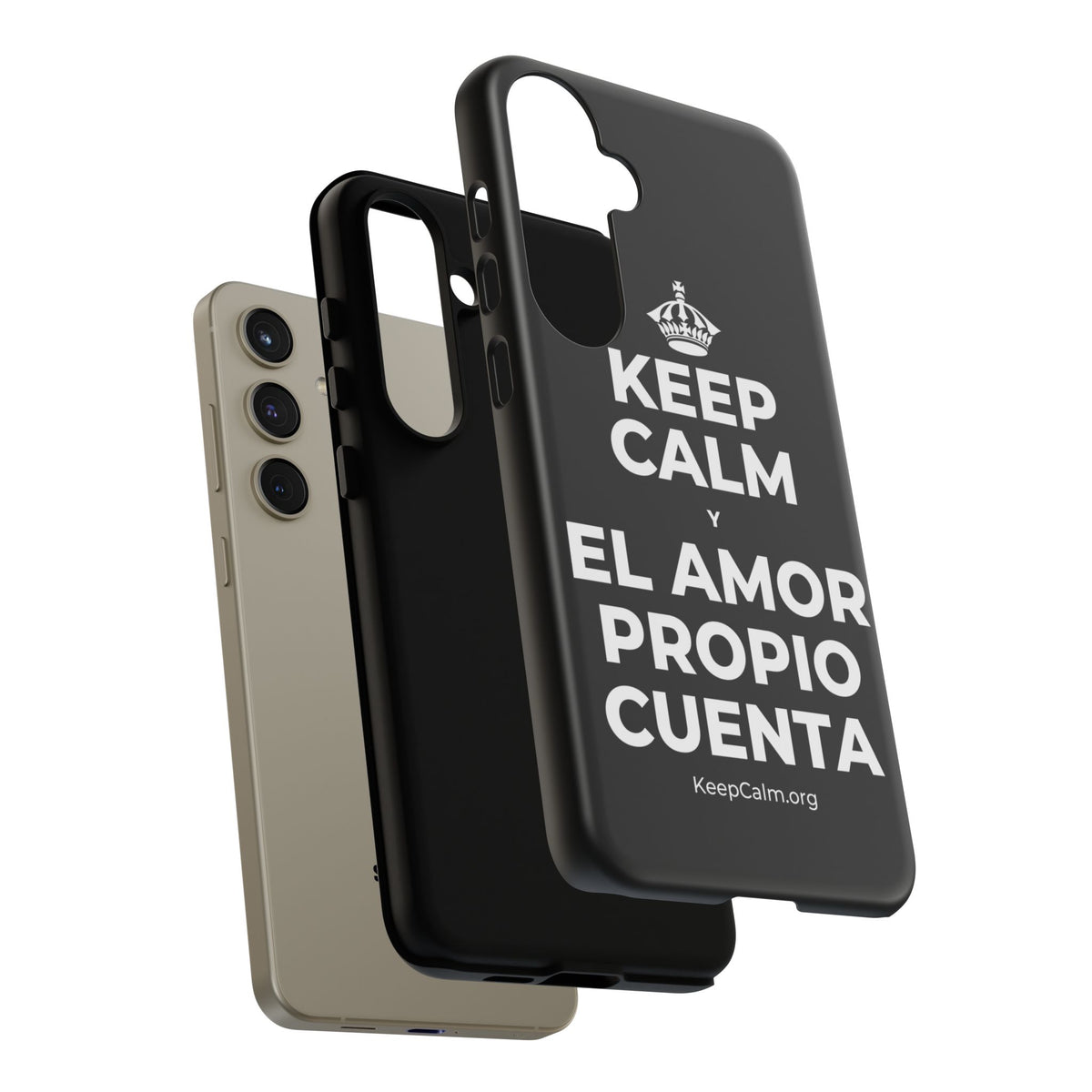 KEEP CALM Y EL AMOR PROPIO CUENTA Phone Case
