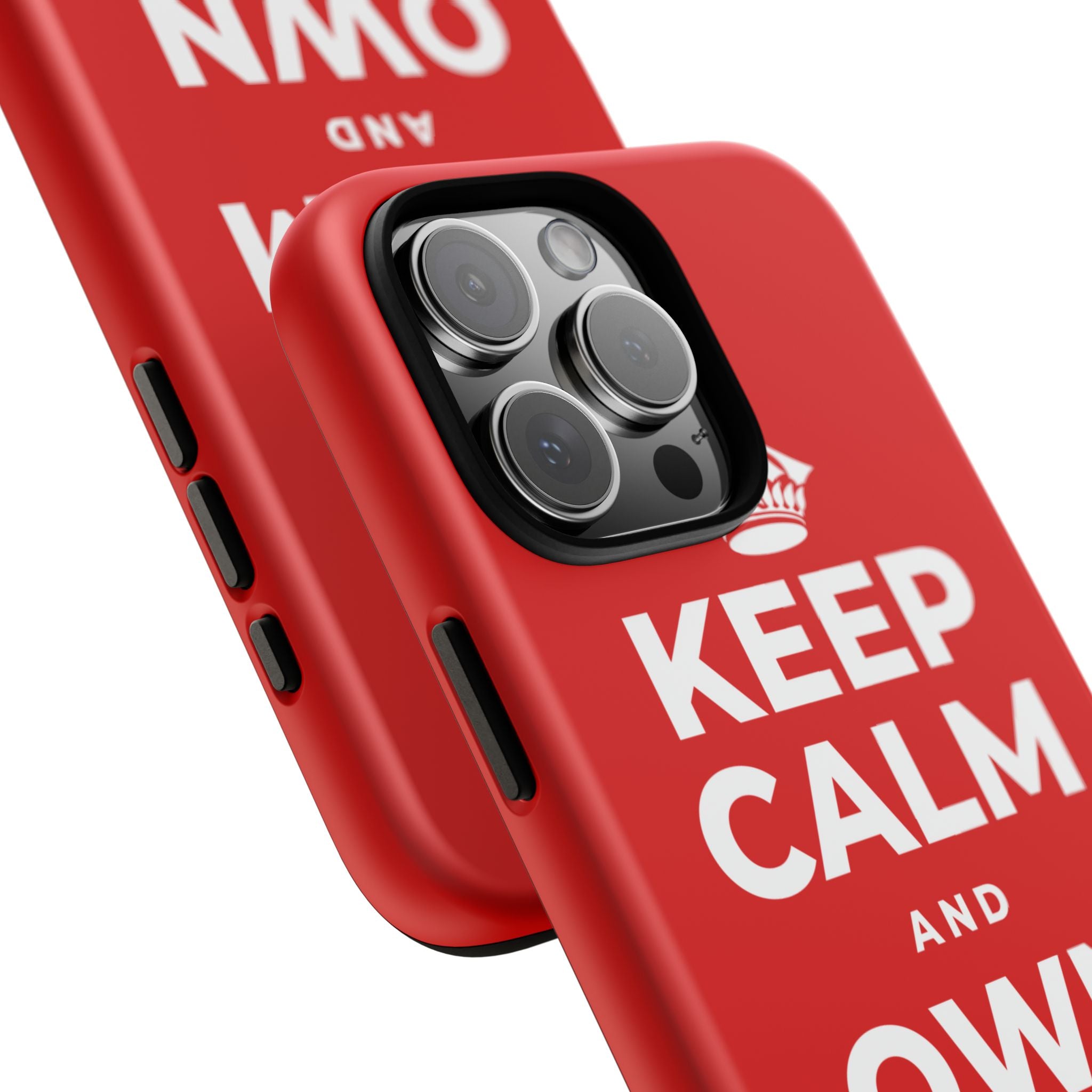 KEEP CALM AND OWN THE WIN Phone Case