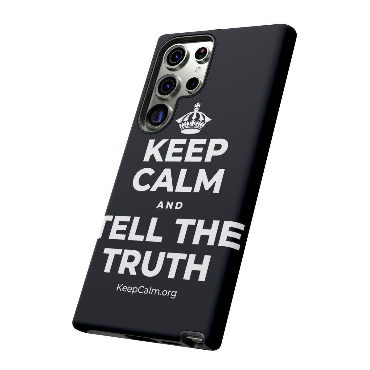 KEEP CALM AND TELL THE TRUTH Phone Case (Dark)