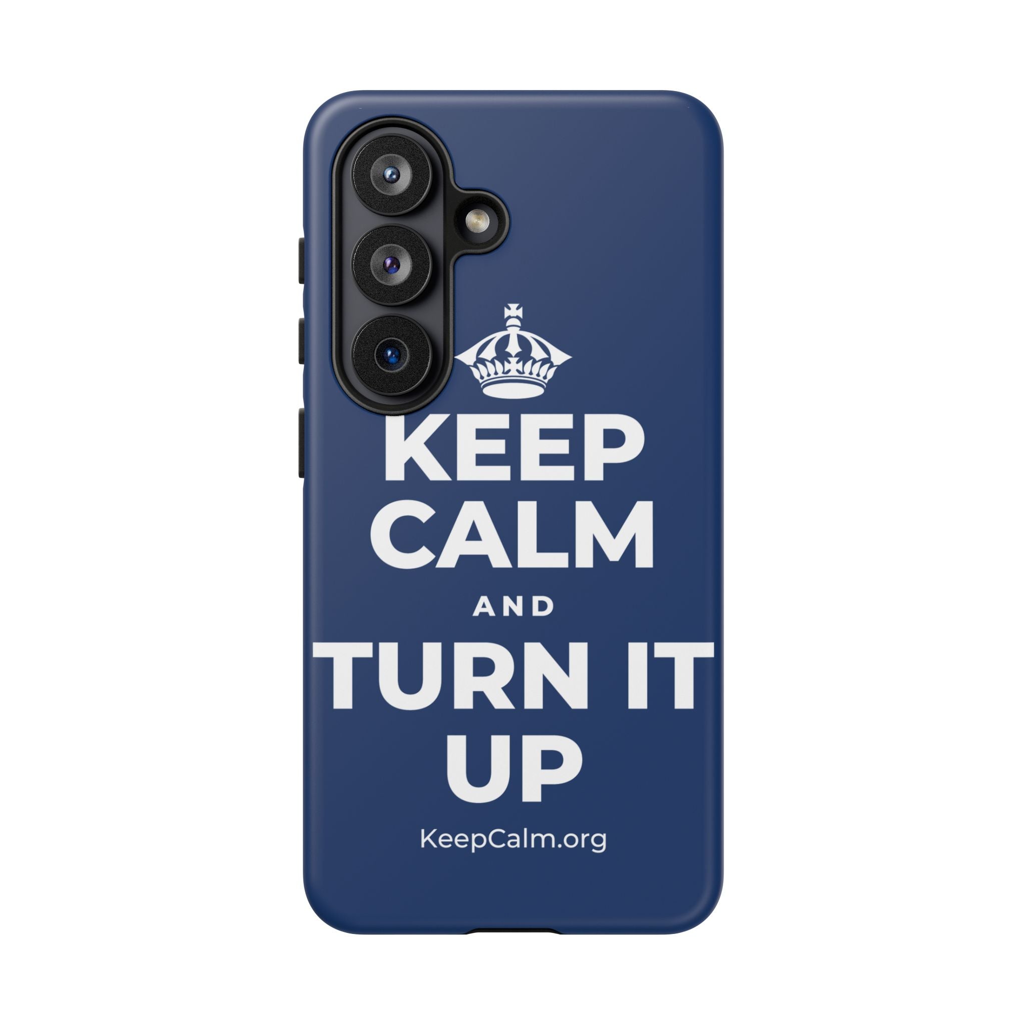 KEEP CALM AND TURN IT UP Phone Case