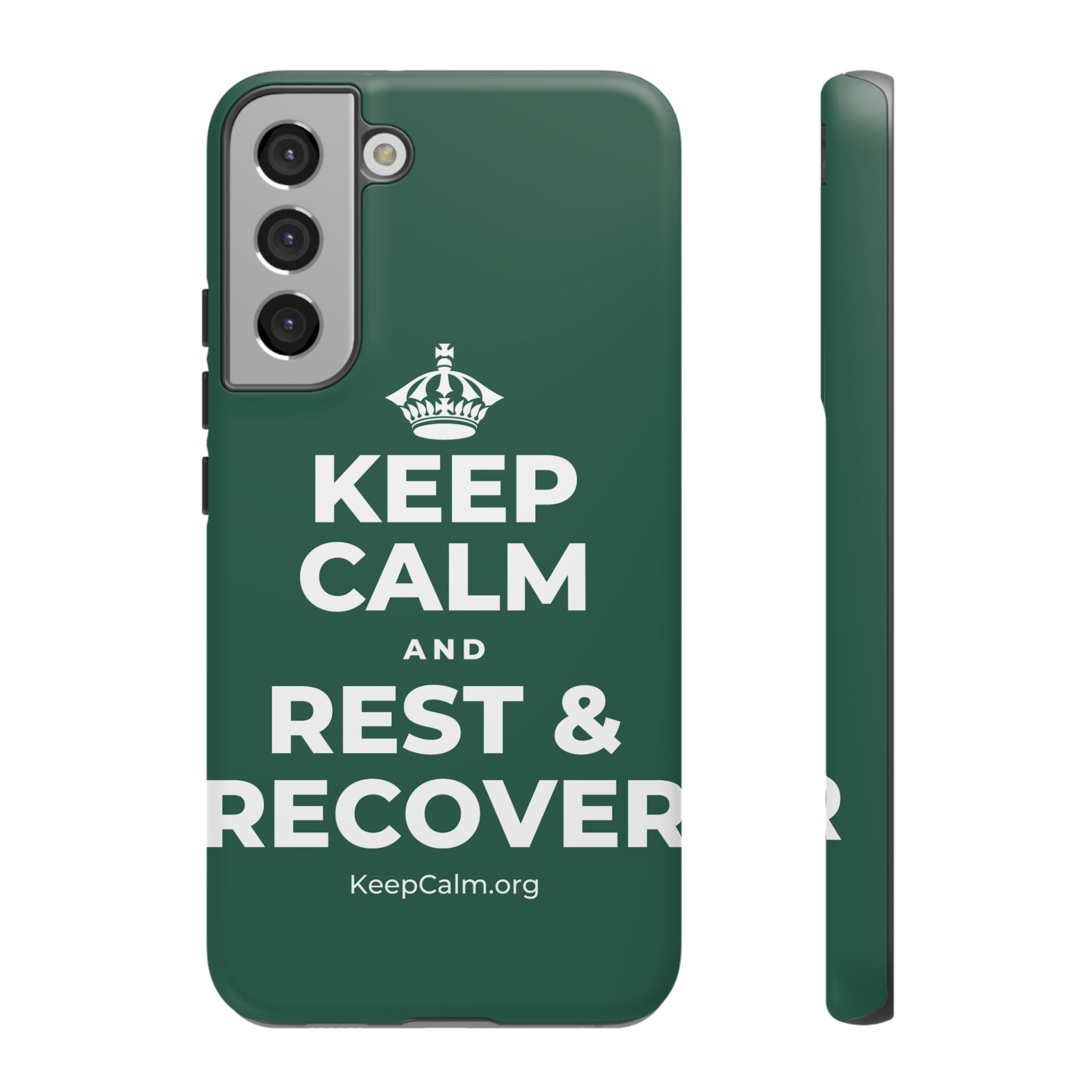 KEEP CALM AND REST & RECOVER Phone Case