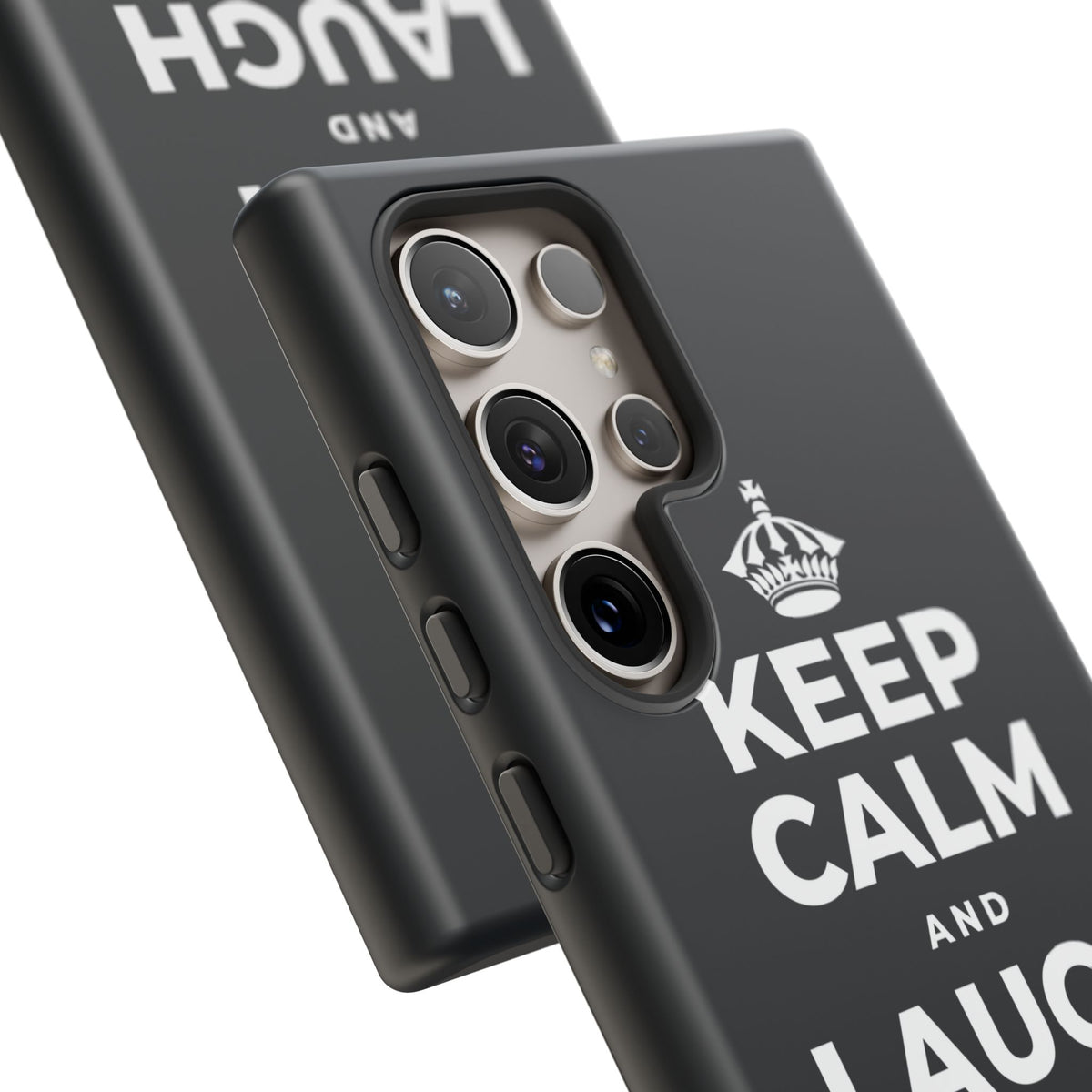 KEEP CALM AND LAUGH TILL IT'S BETTER Phone Case (Dark)