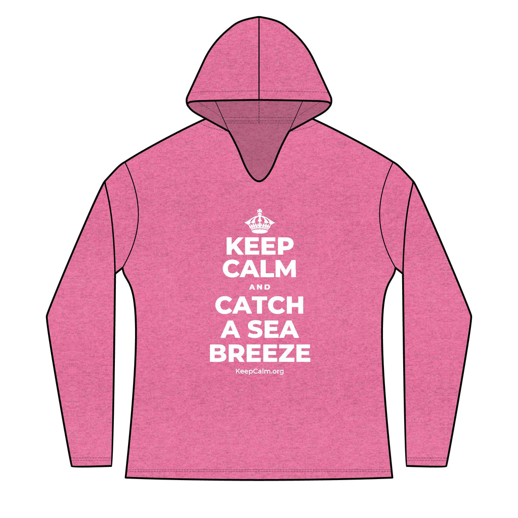 KEEP CALM AND CATCH A SEA BREEZE Women's Long Sleeve Hoodie