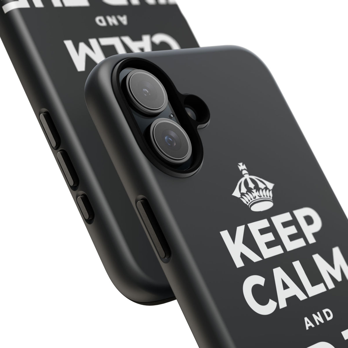 KEEP CALM AND FIND THE HORIZON Phone Case (Dark)
