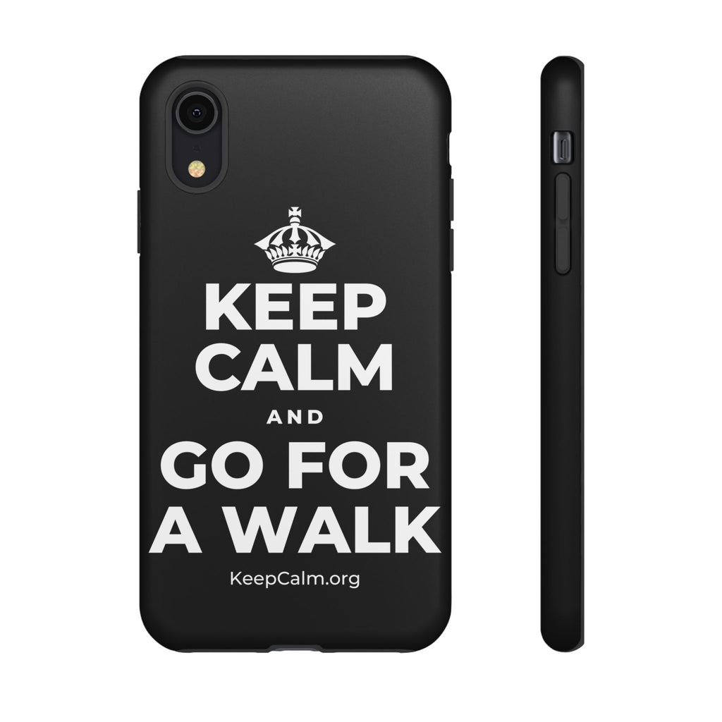 KEEP CALM AND GO FOR A WALK Phone Case