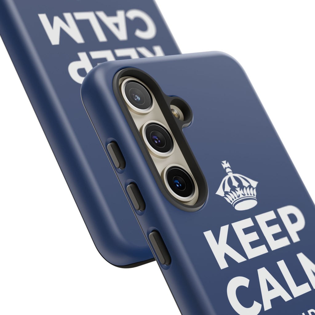 KEEP CALM AND JUST BE Phone Case