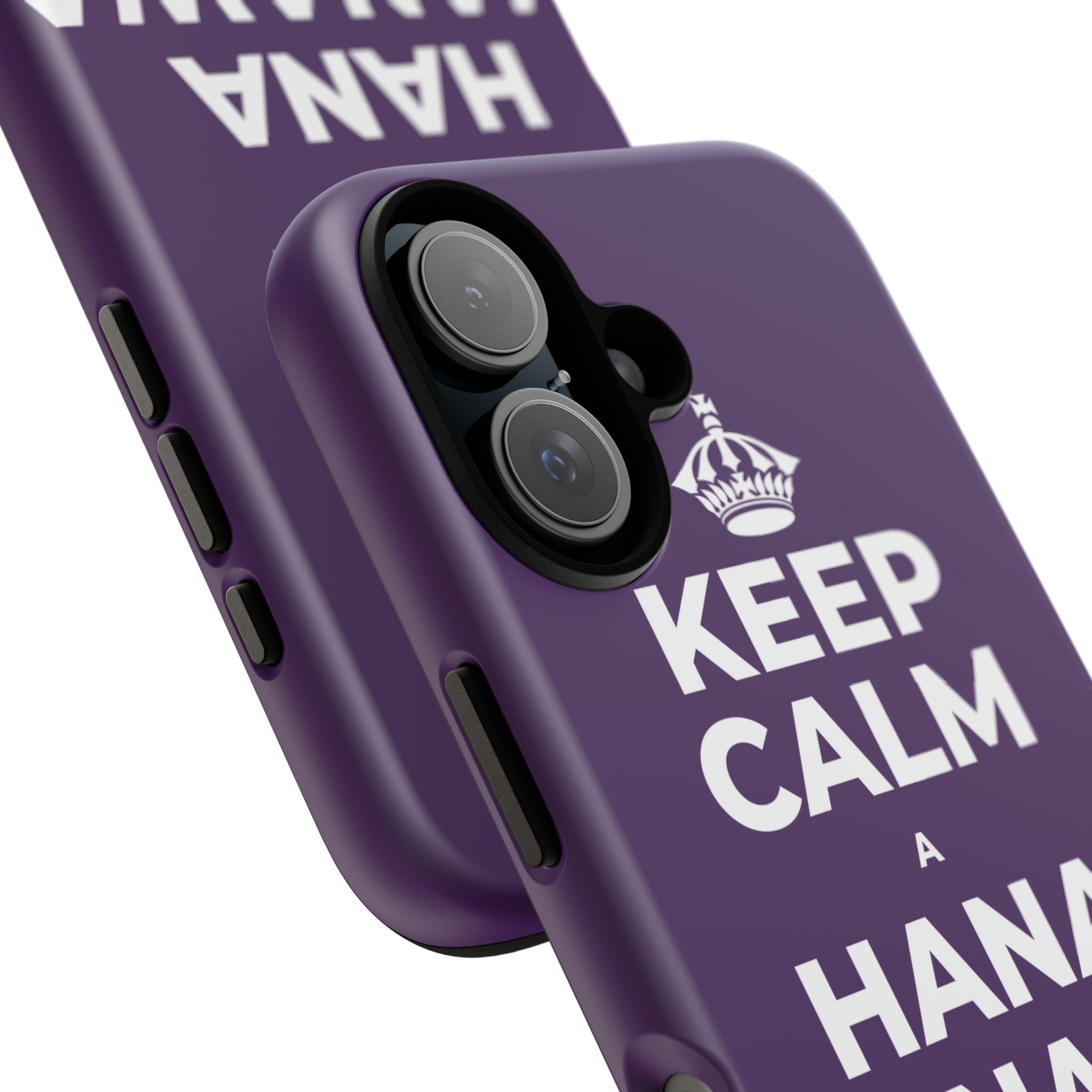 KEEP CALM A HANA MANAWA E PĀʻANI AI Phone Case