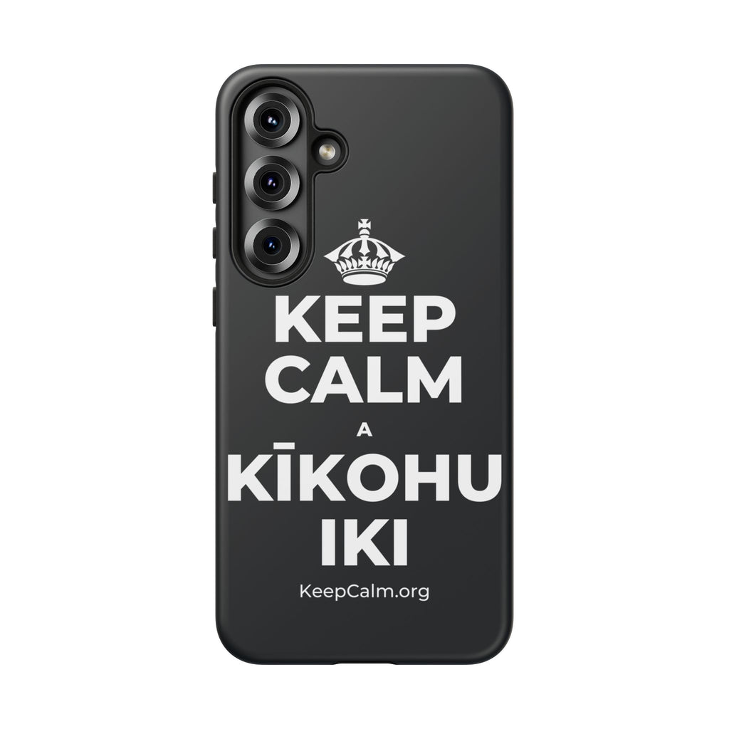KEEP CALM A KĪKOHU IKI Phone Case (Dark)