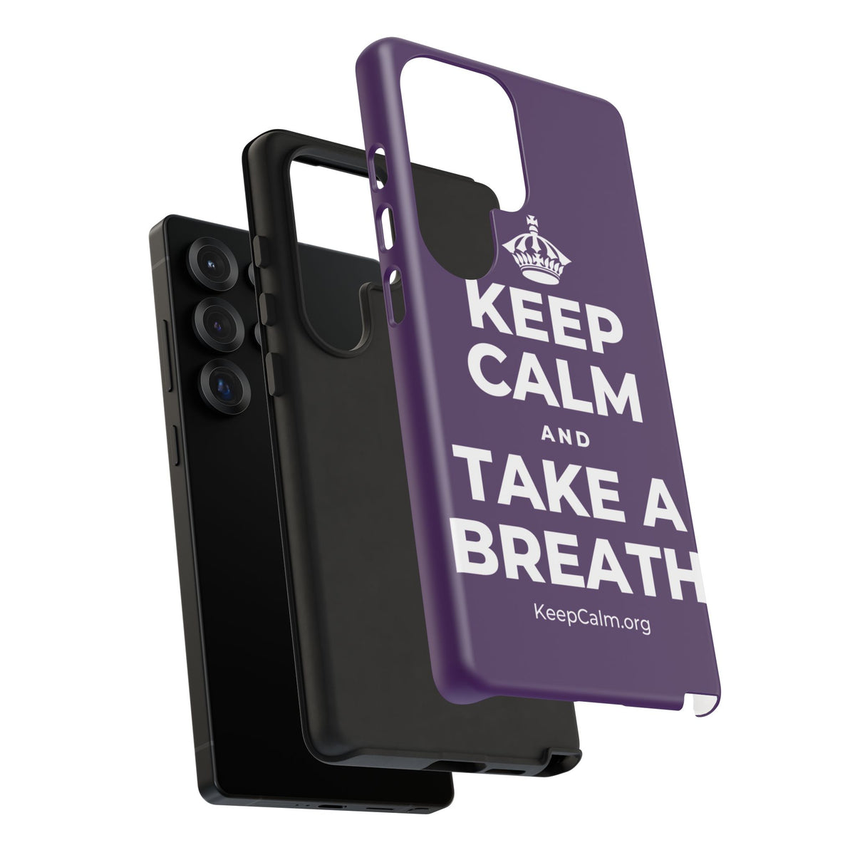 KEEP CALM AND TAKE A BREATH Phone Case