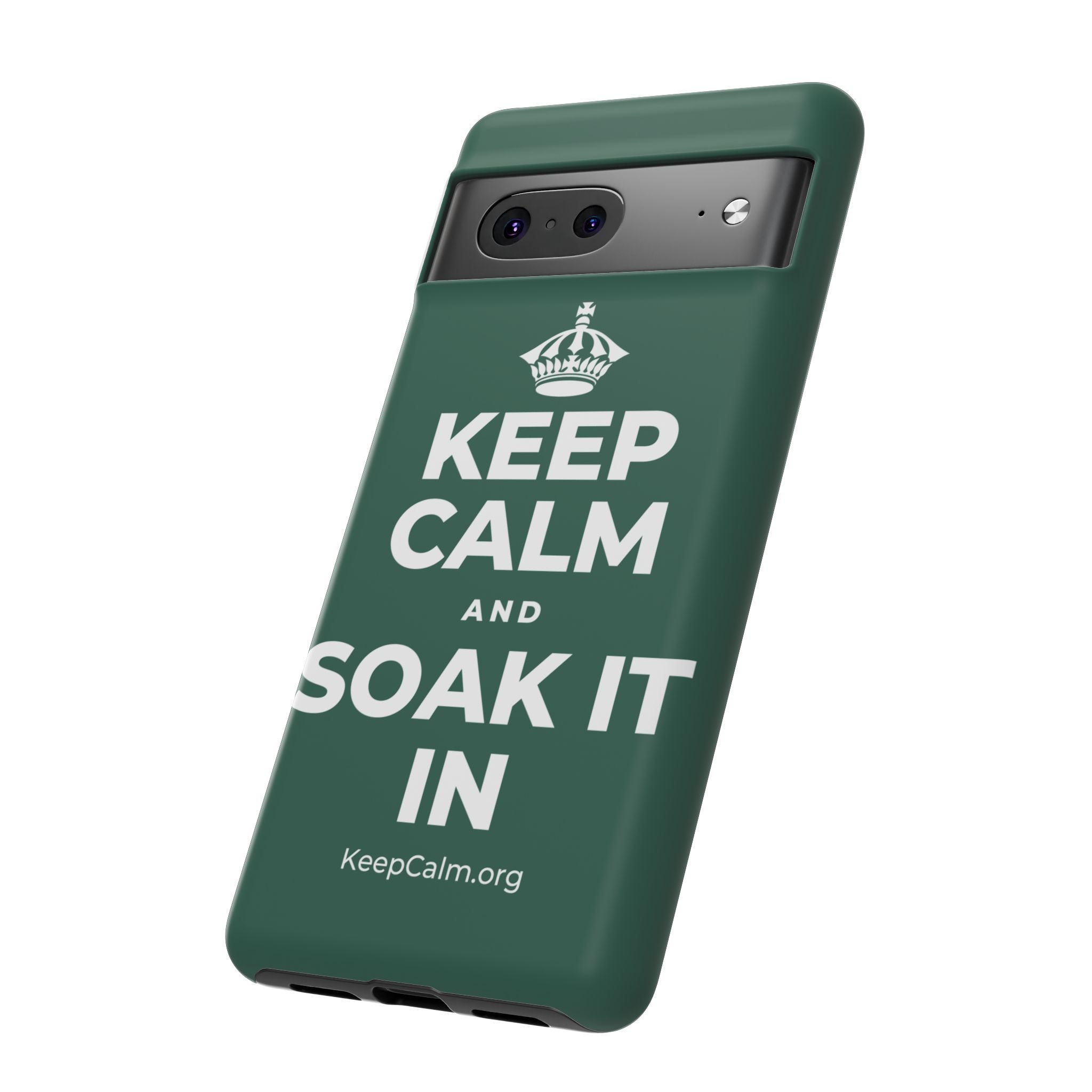 KEEP CALM AND SOAK IT IN Phone Case