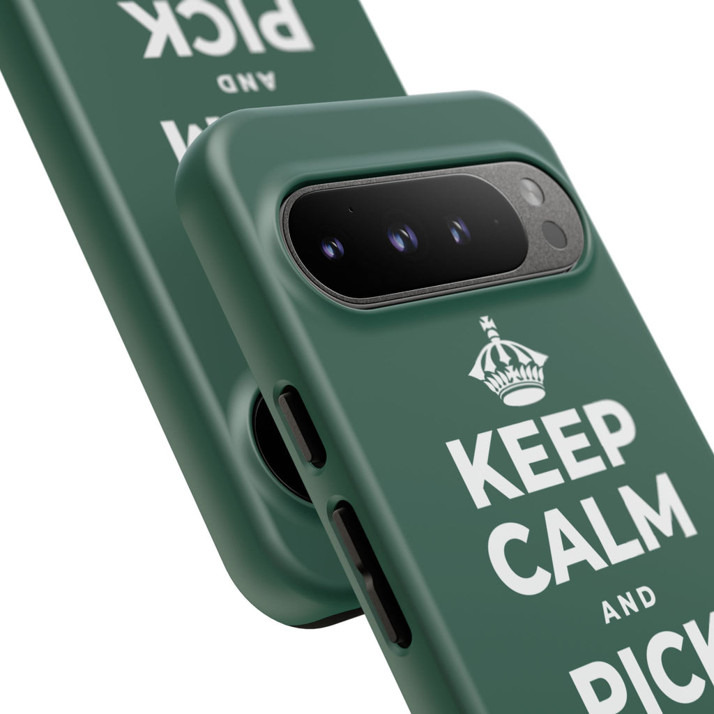 KEEP CALM AND PICK YOUR BATTLE Phone Case