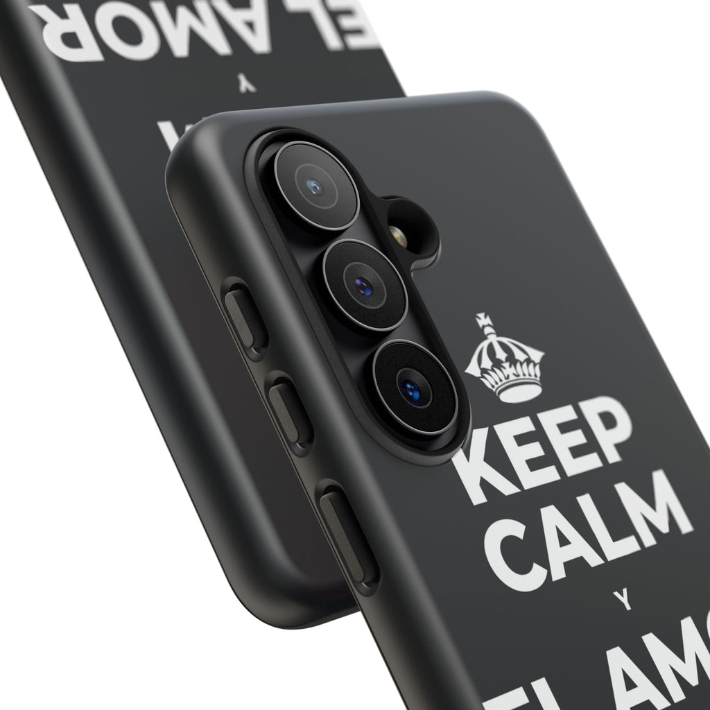 KEEP CALM Y EL AMOR PROPIO CUENTA Phone Case (Dark)