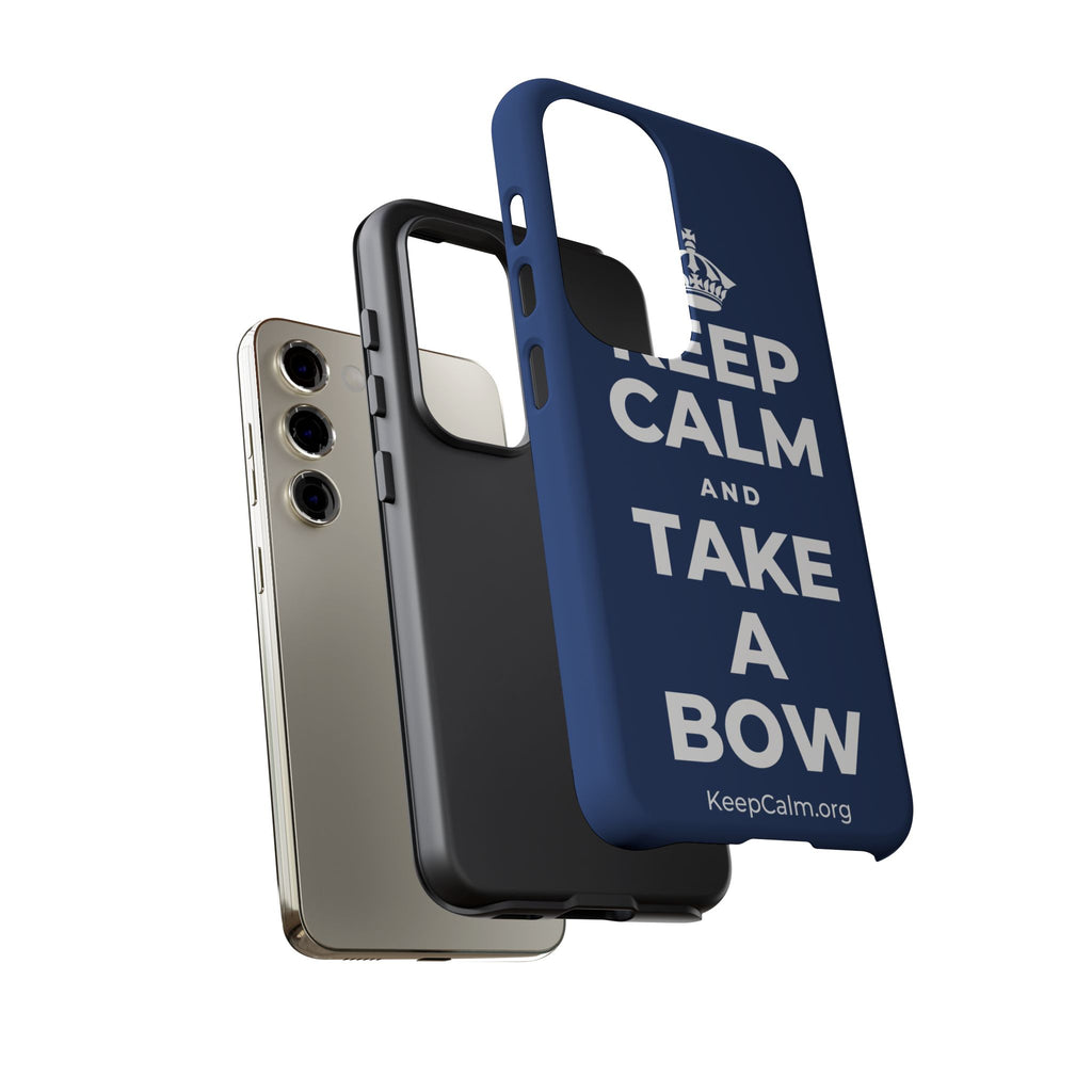 KEEP CALM AND TAKE A BOW Phone Case