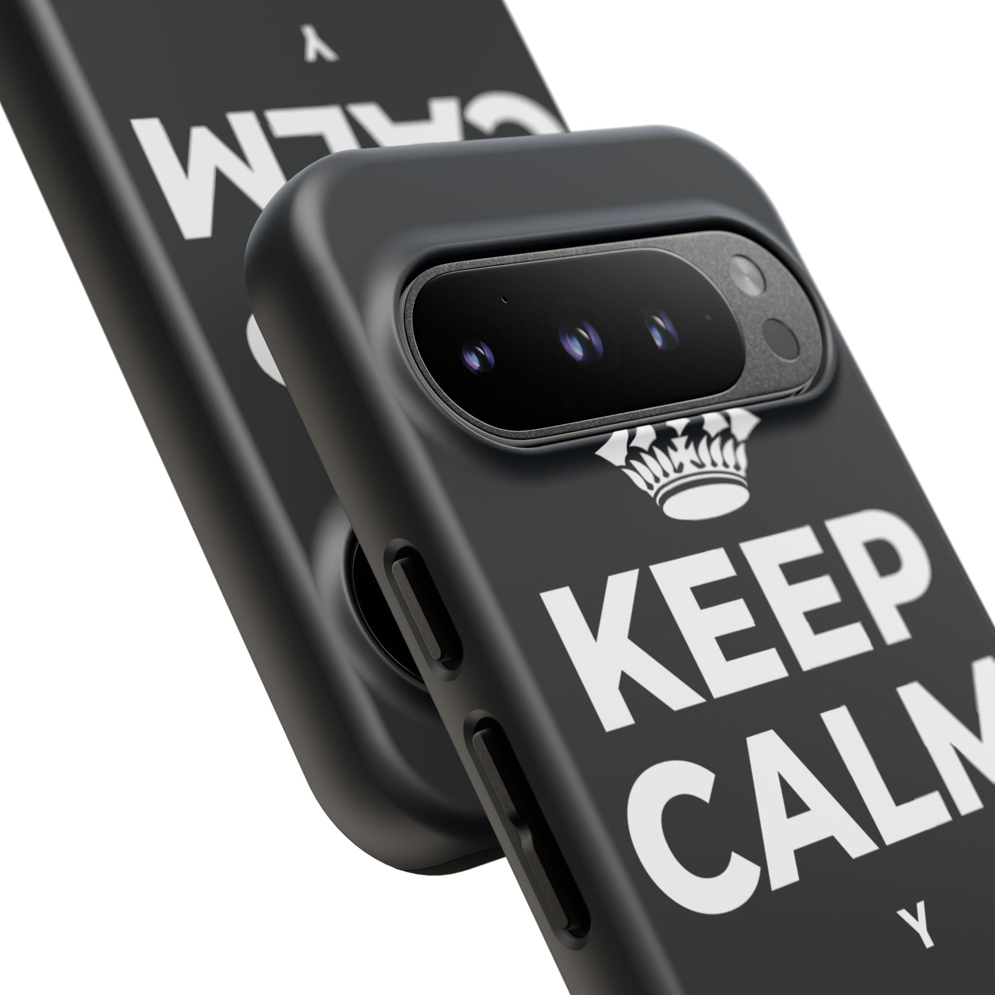 KEEP CALM Y TOMA AGUA Phone Case (Dark)