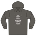 KEEP CALM VE BUGÜN ÇITAYI INDIR Organic Hoodie Tee